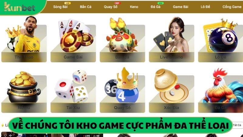 Khám phá về chúng tôi với kho game KUNBET tổng hợp toàn siêu phẩm